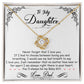 To My Daughter, I'm Always Right Here In Your Heart